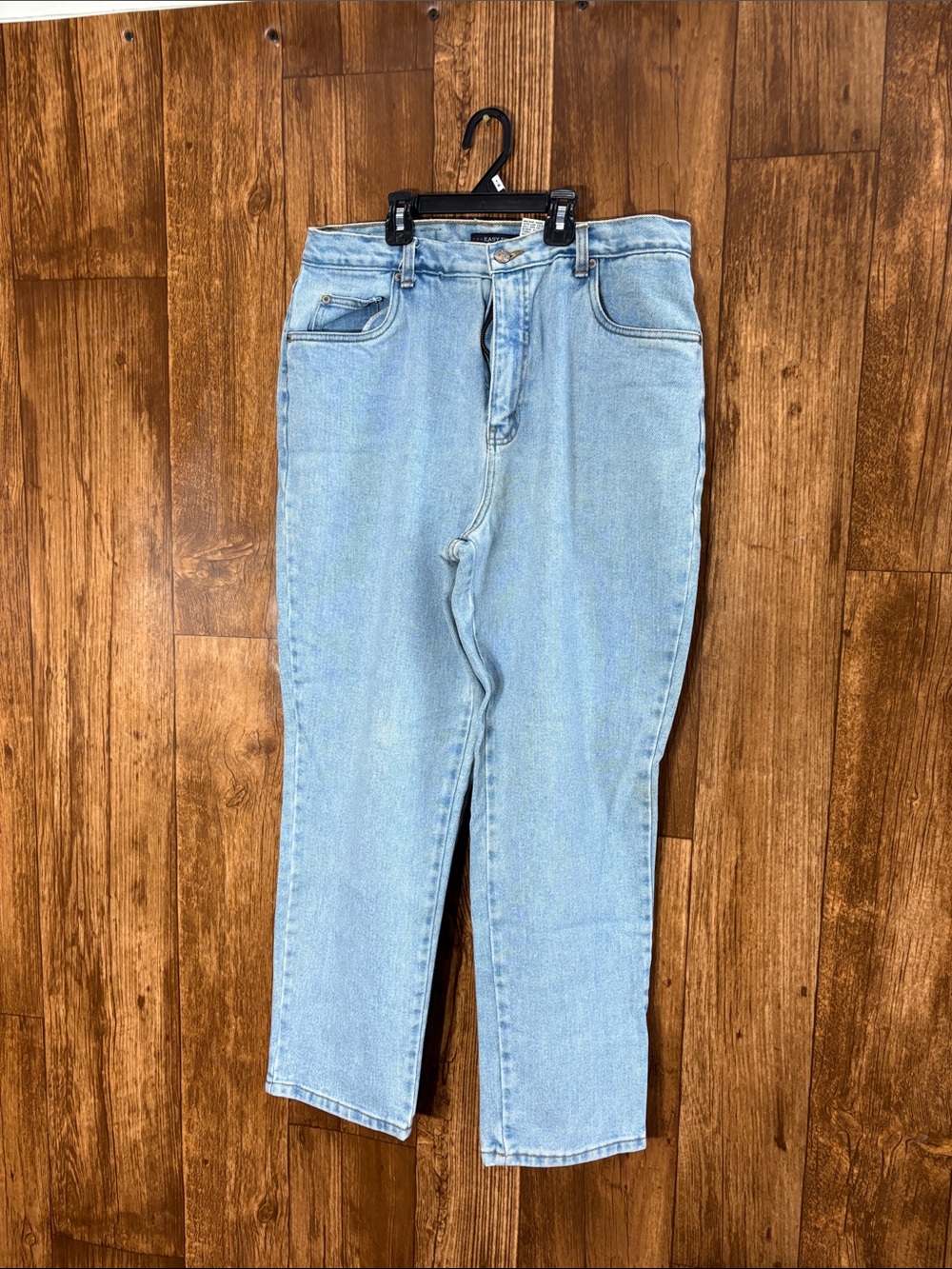 Easy Fit Men's Straight Light Blue Jeans - Classic Straight Fit